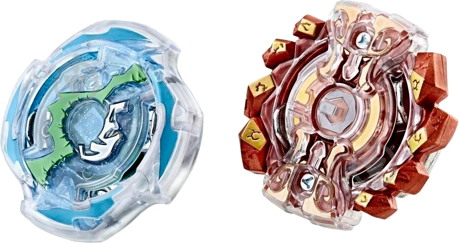 Дзиґа Hasbro BEYBLADE 2 шт. в упаковці в асортименті B9491 - фото 6 Дзиґа Hasbro BEYBLADE 2 шт. в упаковці в асортименті B9491 - фото 6