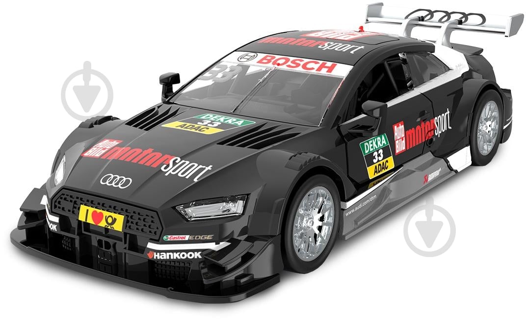 Автомодель TechnoDrive 1:32 Audi RS 5 DTM черный 250409 - фото 1