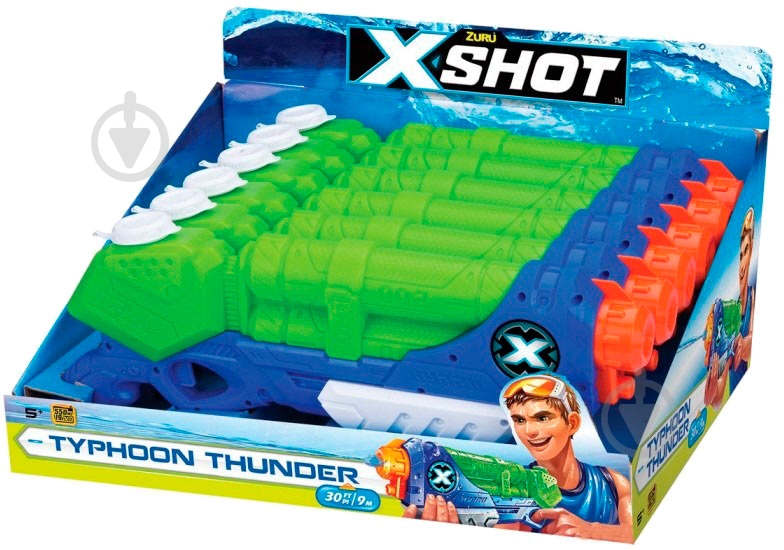 Бластер водный Zuru X -Shot Stealth soaker 012332Q - фото 3 Бластер водный Zuru X -Shot Stealth soaker 012332Q - фото 3