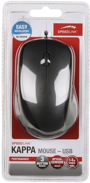 Мышка Speedlink Kappa black (SL-610011-BK) - фото 3