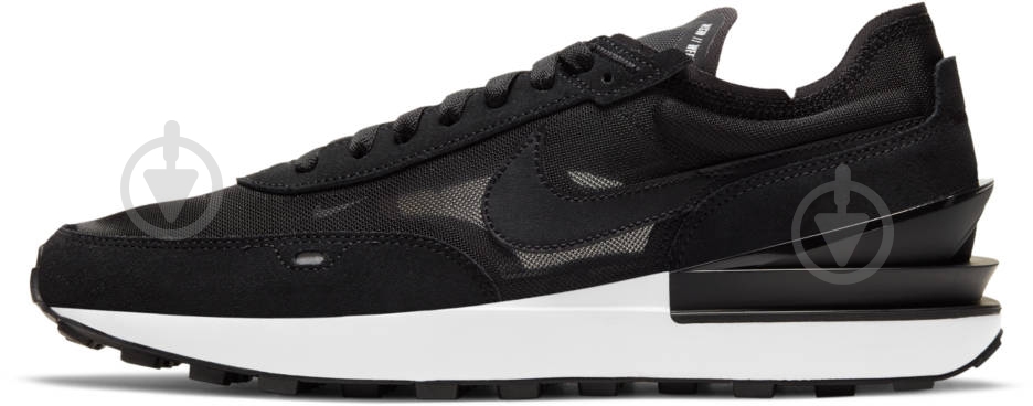 Кросівки чоловічі демісезонні Nike Waffle One DA7995-001 р.47 чорні - фото 3 Кросівки чоловічі демісезонні Nike Waffle One DA7995-001 р.47 чорні - фото 3