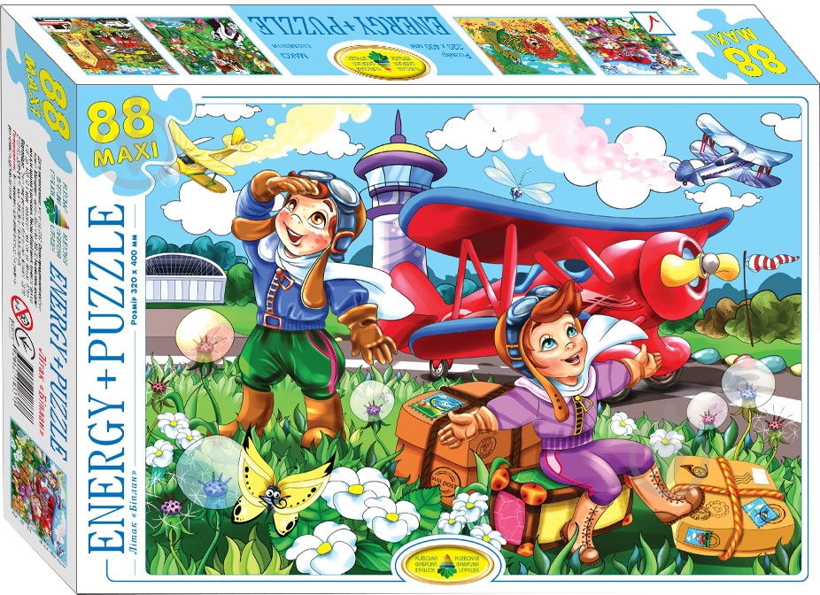 Пазл КФИ Самолет Биплан ЕГ-11 - фото 1