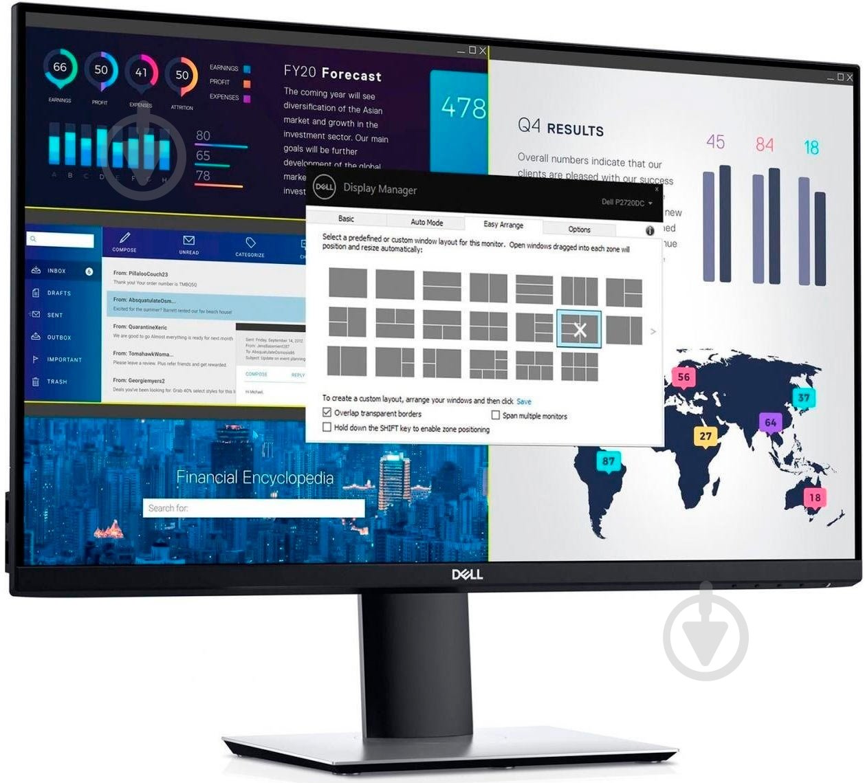 Монитор Dell P2720D 27" (210-AUOQ) - фото 2