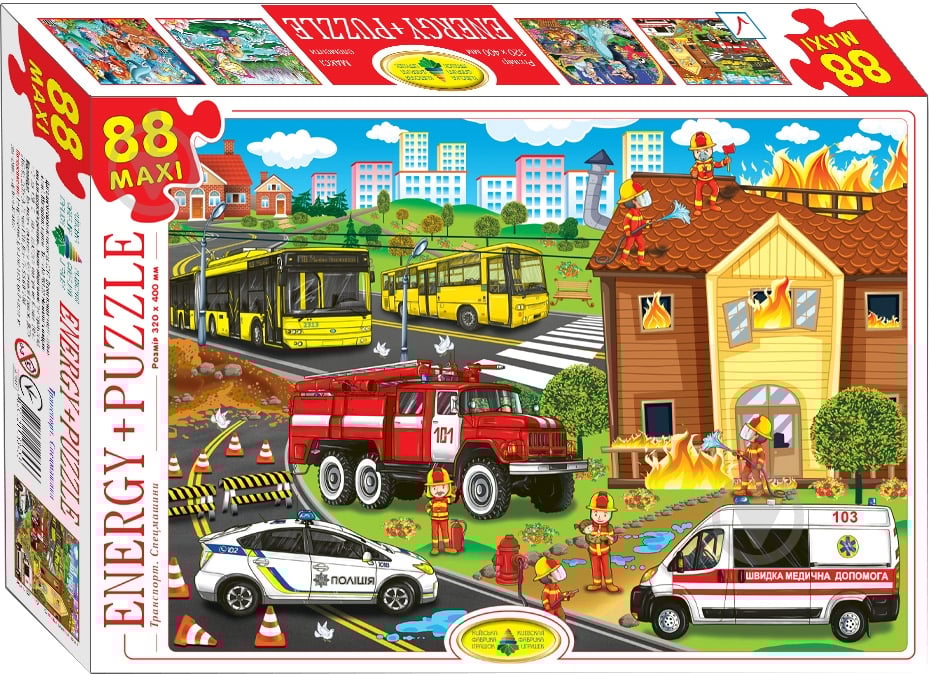 Пазл КФИ Транспорт. Спецмашины ЕГ-19 - фото 1