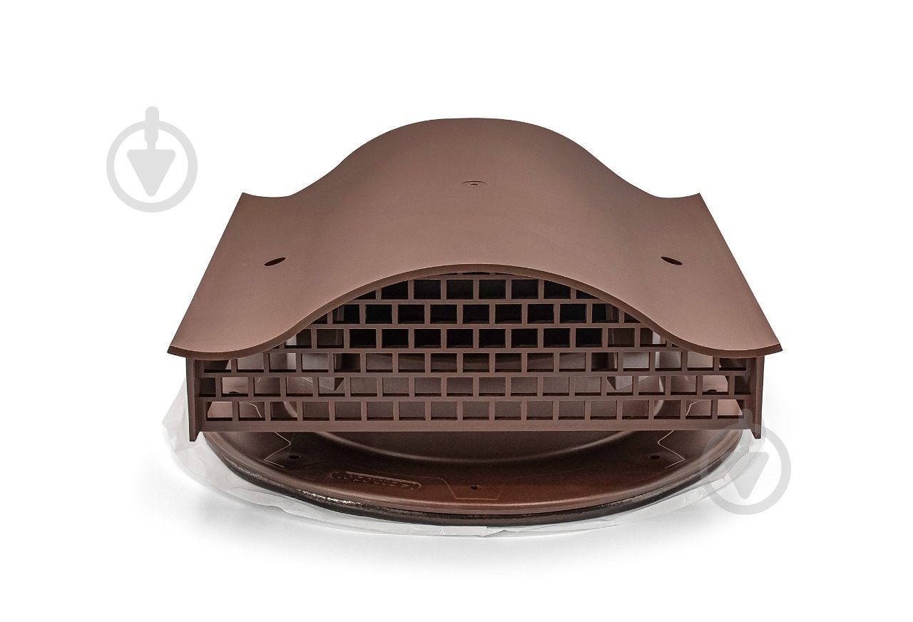 Аератор точковий EliteVent коричневий для змонтованої бітумної та фальцевої покрівлі - фото 2 Аератор точковий EliteVent коричневий для змонтованої бітумної та фальцевої покрівлі - фото 2