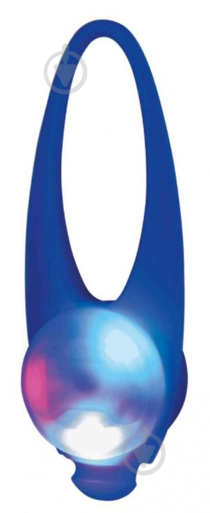 Адресница брелок мигающий 8 см / d=2,4 см - фото 1