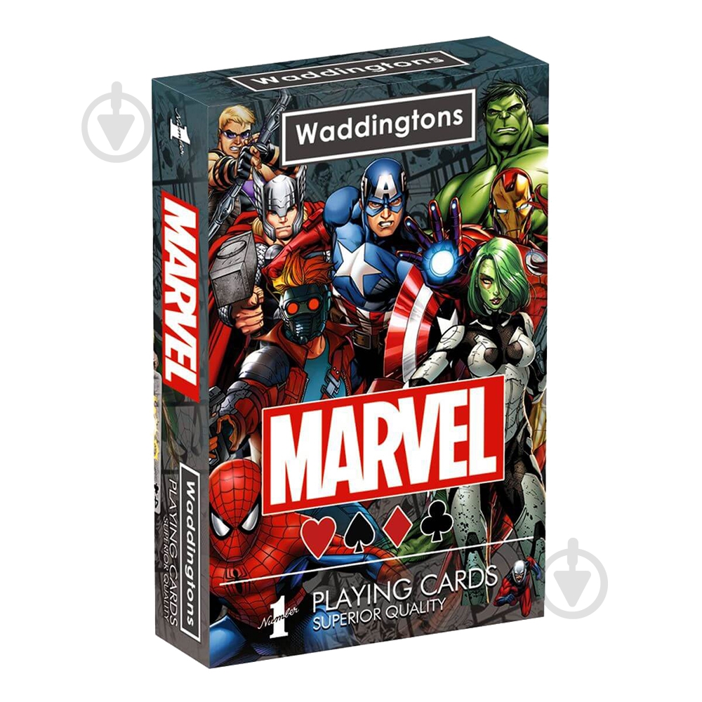Игральные карты Winning Moves MARVEL Universe (24419) - фото 1 Игральные карты Winning Moves MARVEL Universe (24419) - фото 1