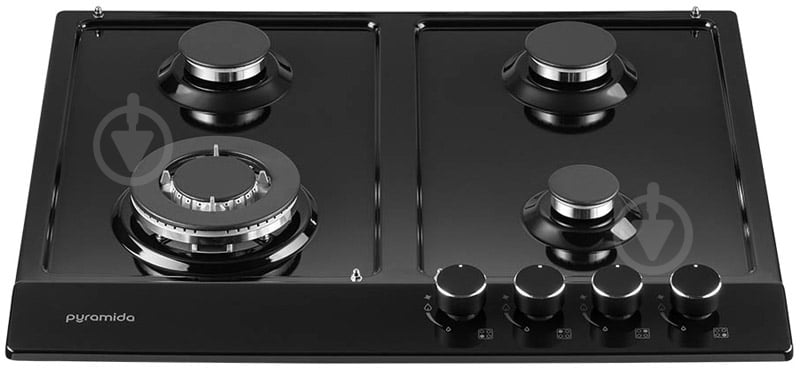 Варильна поверхня газова Pyramida PFE 643 BLACK LUXE - фото 13