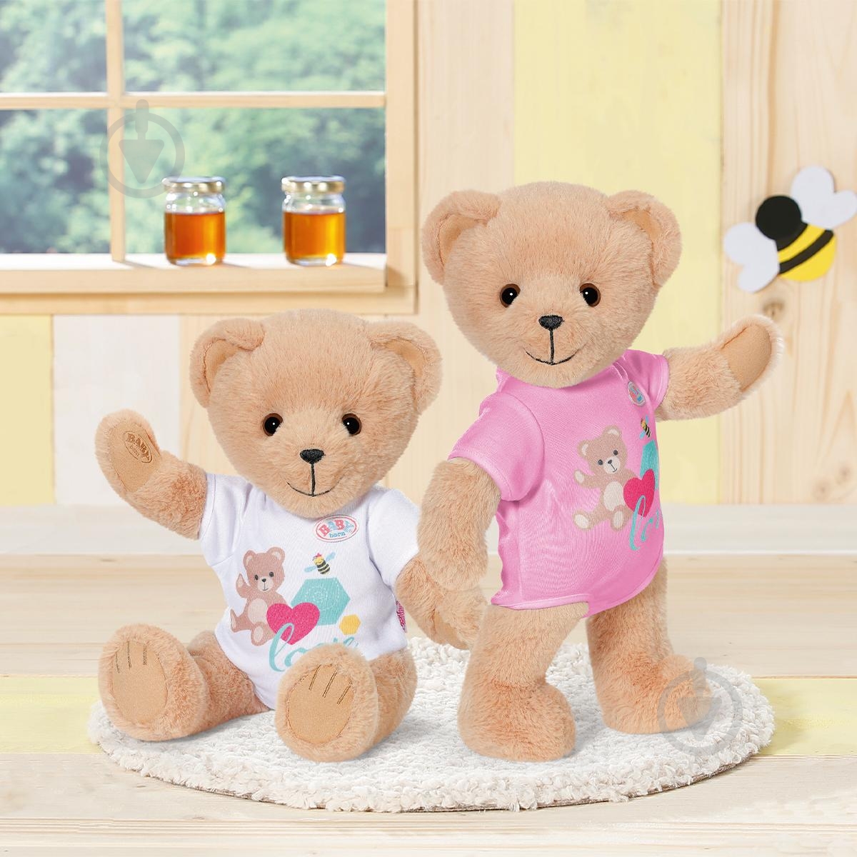 ᐉ Мягкая игрушка Zapf Baby Born Мишка Тедди разноцветный 834435
