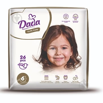 Підгузки Dada Elite Care Extra Large 6 16+ кг 26 шт. - фото 1