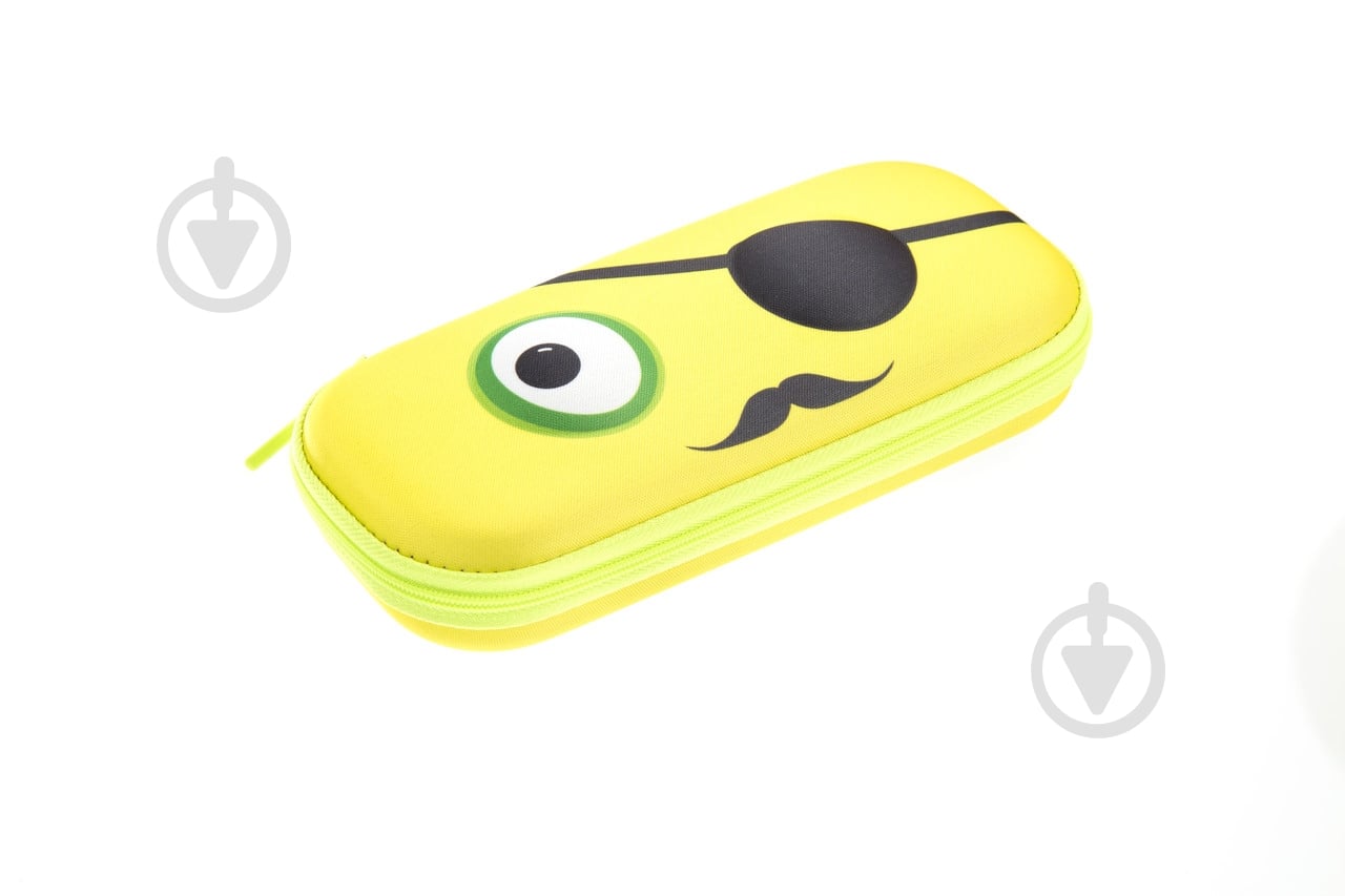 Пенал на молнии Beast Box Yellow Zipit желтый - фото 3