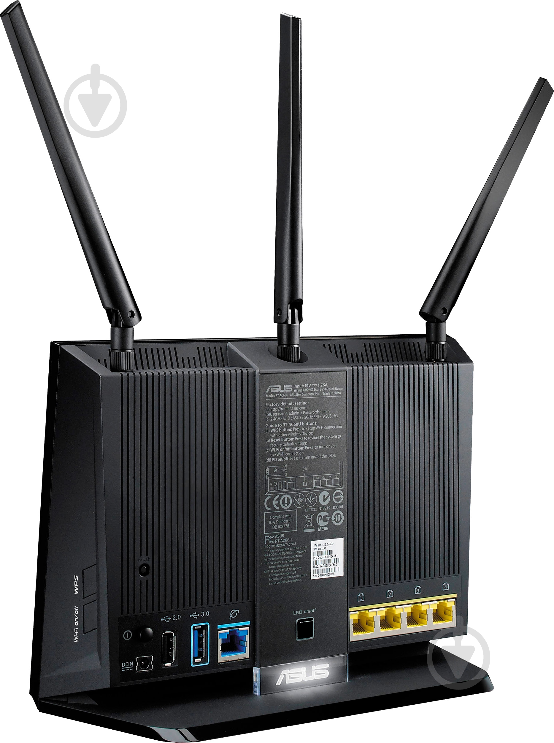 Wi-Fi-роутер Asus RT-AC68U - фото 6