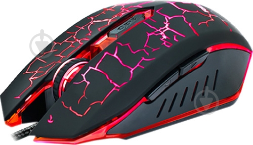 Мишка Real-el RM-505 Gaming black (EL123200018) - фото 1