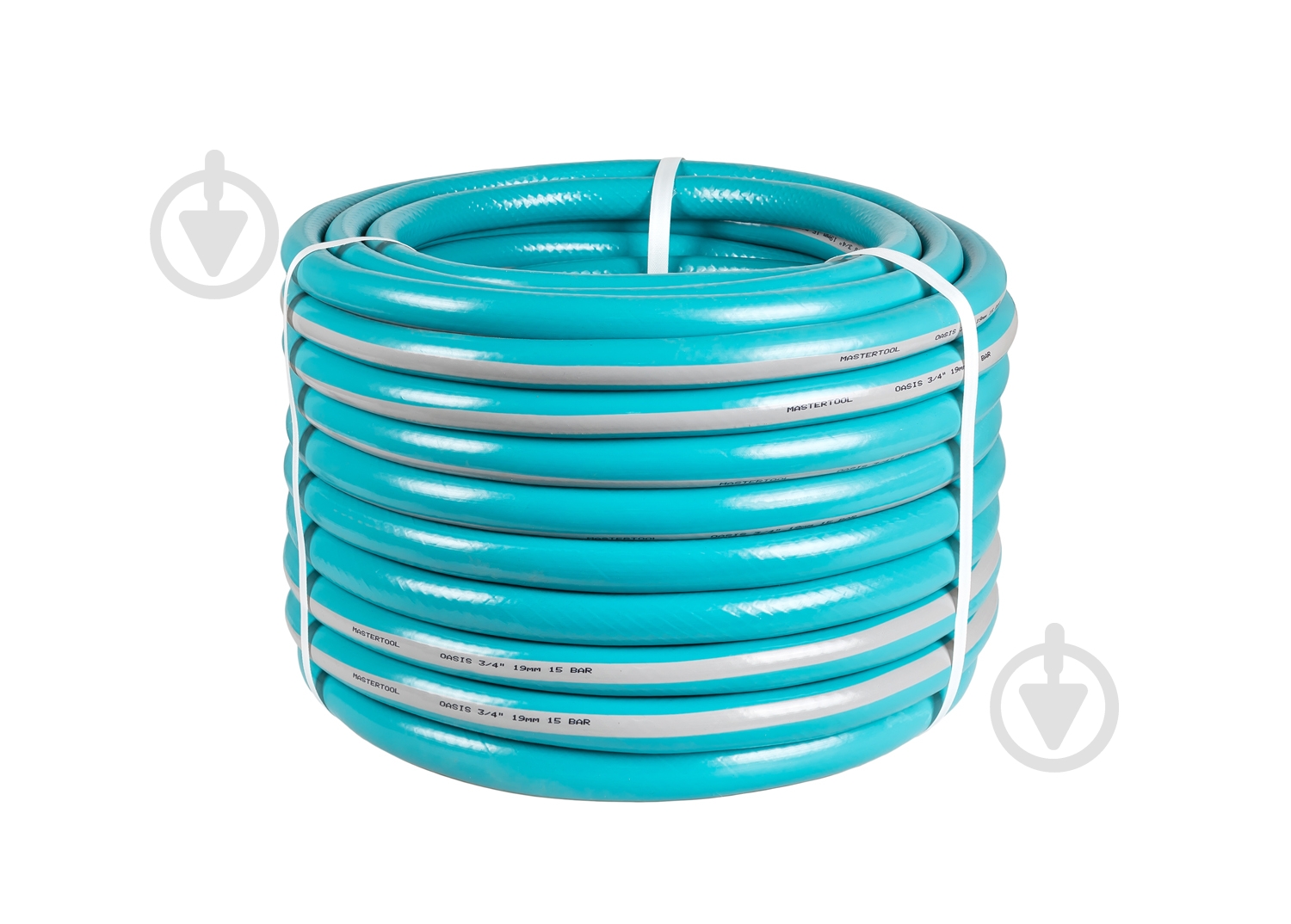 Шланг для полива MasterTool OASIS 3/4" 50 м голубой (92-1059) - фото 2