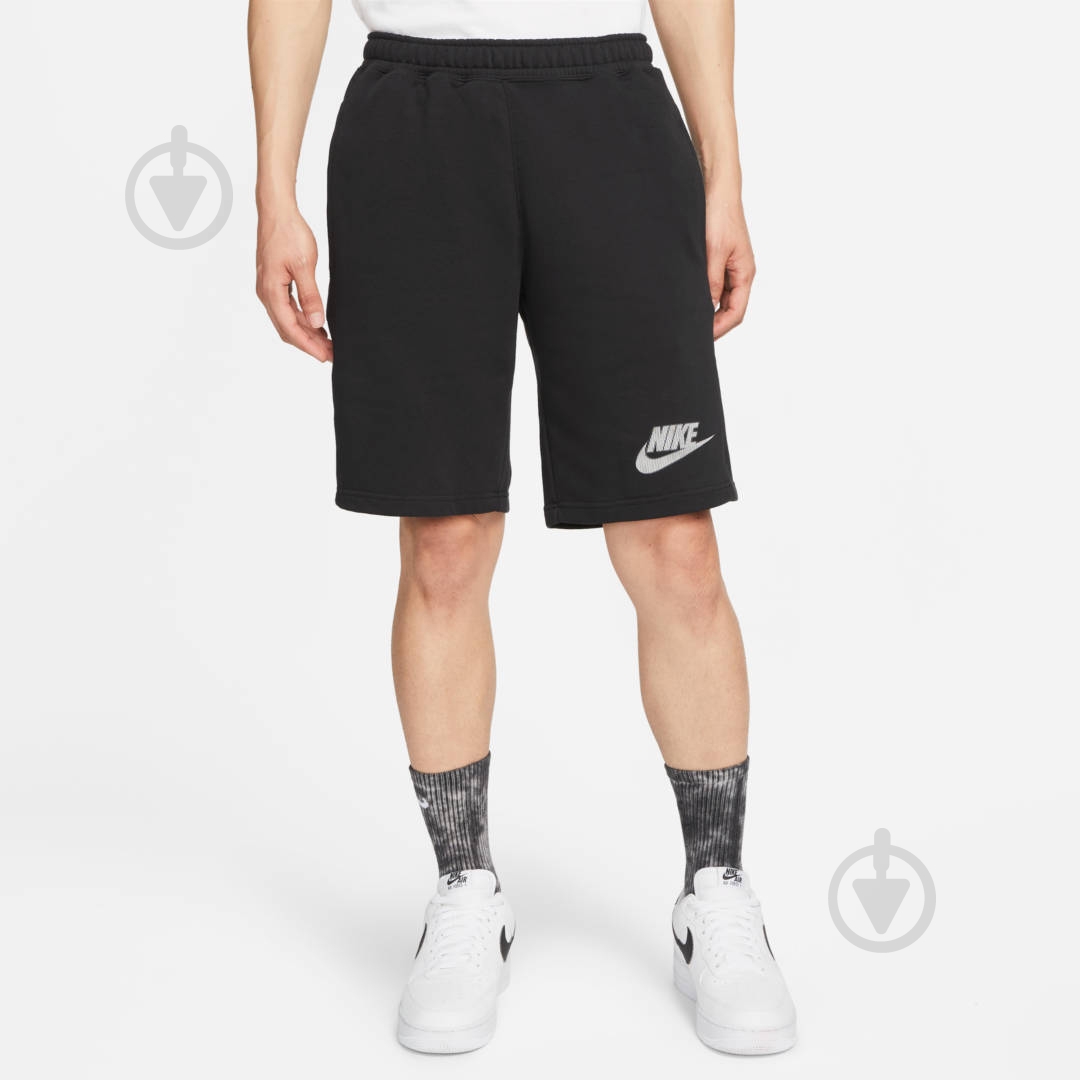 Шорты Nike M NSW HYBRID FT SHORT DO7233-010 р. M черный - фото 2 Шорты Nike M NSW HYBRID FT SHORT DO7233-010 р. M черный - фото 2
