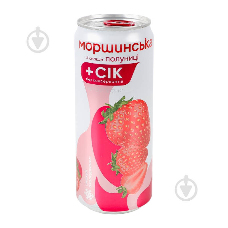 Безалкогольний напій Моршинська зі смаком Полуниці 0,33 л - фото 18 Безалкогольний напій Моршинська зі смаком Полуниці 0,33 л - фото 18