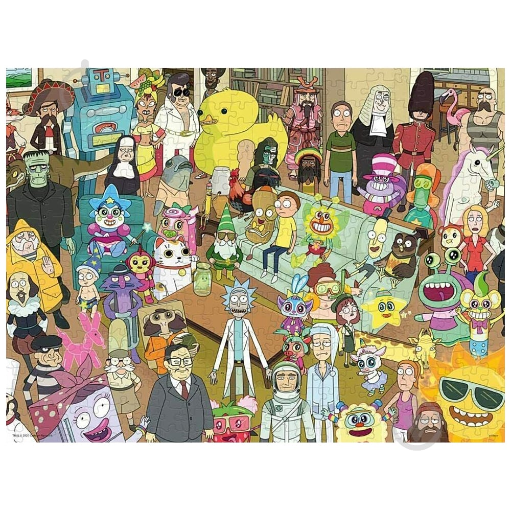 Пазл Winning Moves RICK AND MORTY (Рик и Морти) (WM00396-ML1-6) - фото 2