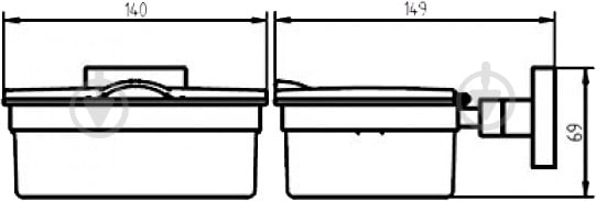Держатель Haceka Mezzo мультибокс - фото 3