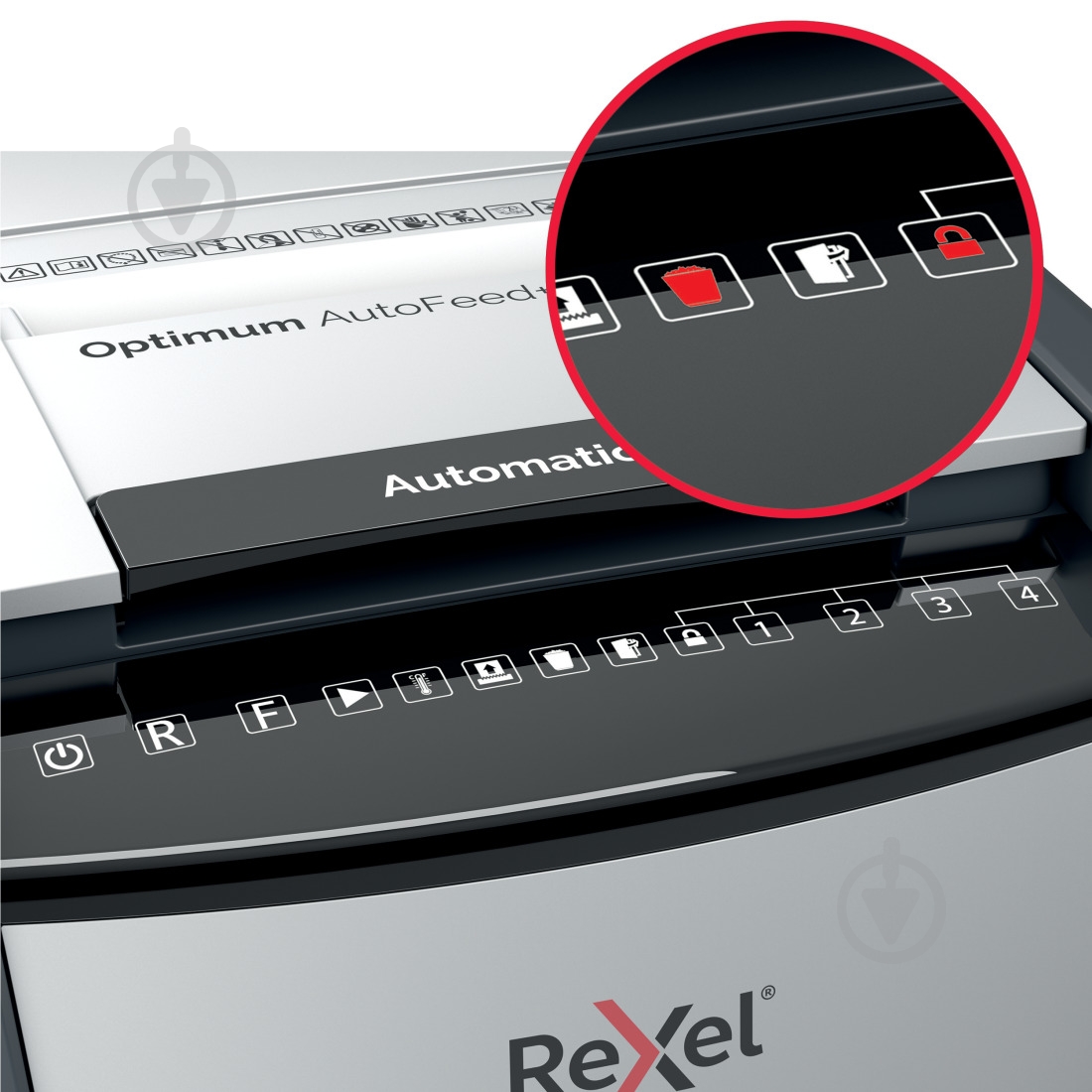 Уничтожитель документов Optimum AutoFeed+ 100X Rexel - фото 7 Уничтожитель документов Optimum AutoFeed+ 100X Rexel - фото 7