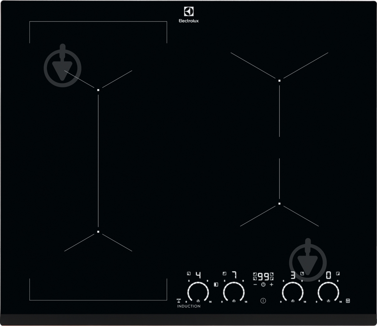 Варочная поверхность индукционная Electrolux IPE6463KI - фото 1