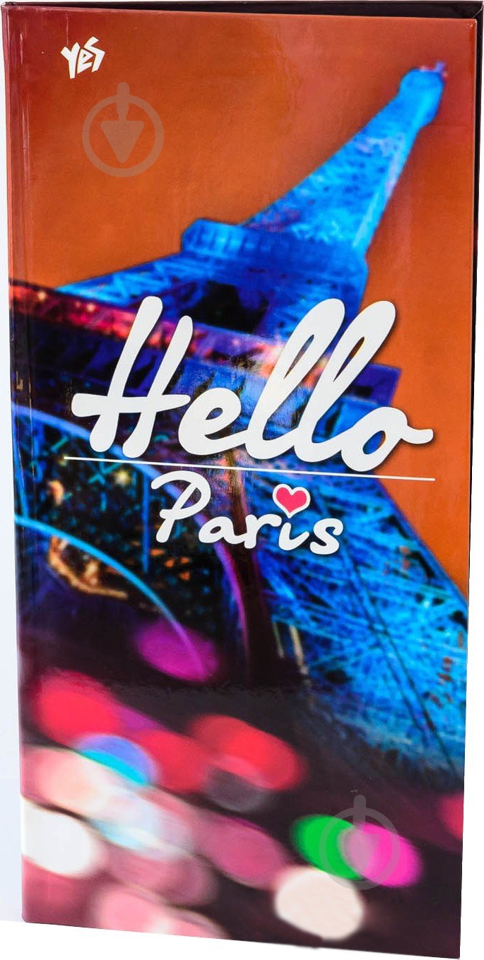 Блокнот Hello Paris 200х100 мм глянец YES - фото 1