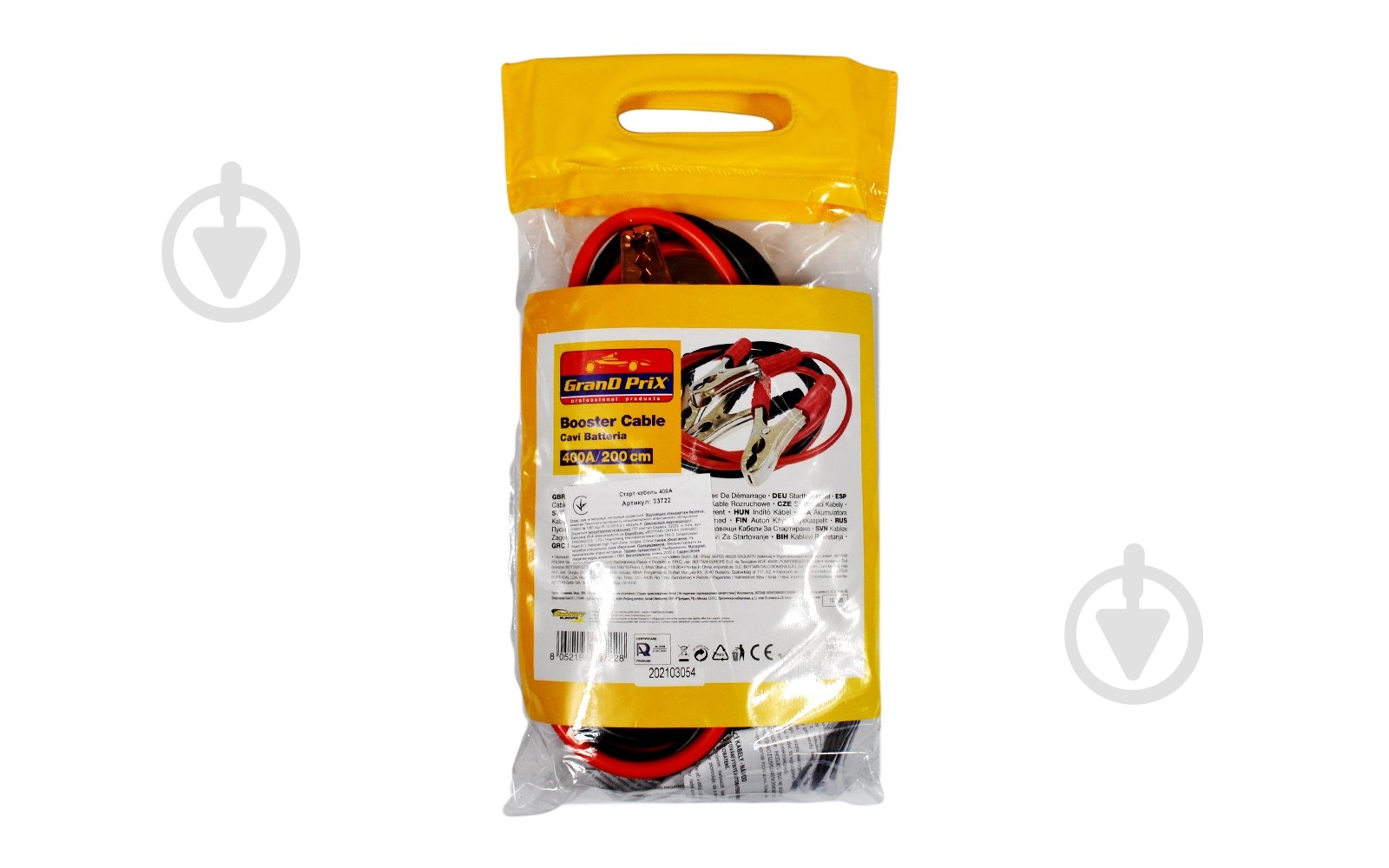 Старт-кабель Bottari GRAND PRIX 400 A 2 м - фото 3 Старт-кабель Bottari GRAND PRIX 400 A 2 м - фото 3