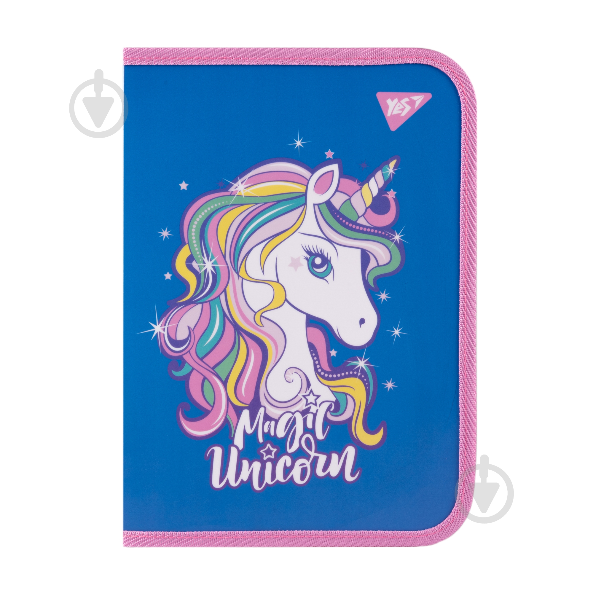 Папка на молнии Glamour синяя В5 YES 492206 - фото 1 Папка на молнии Glamour синяя В5 YES 492206 - фото 1