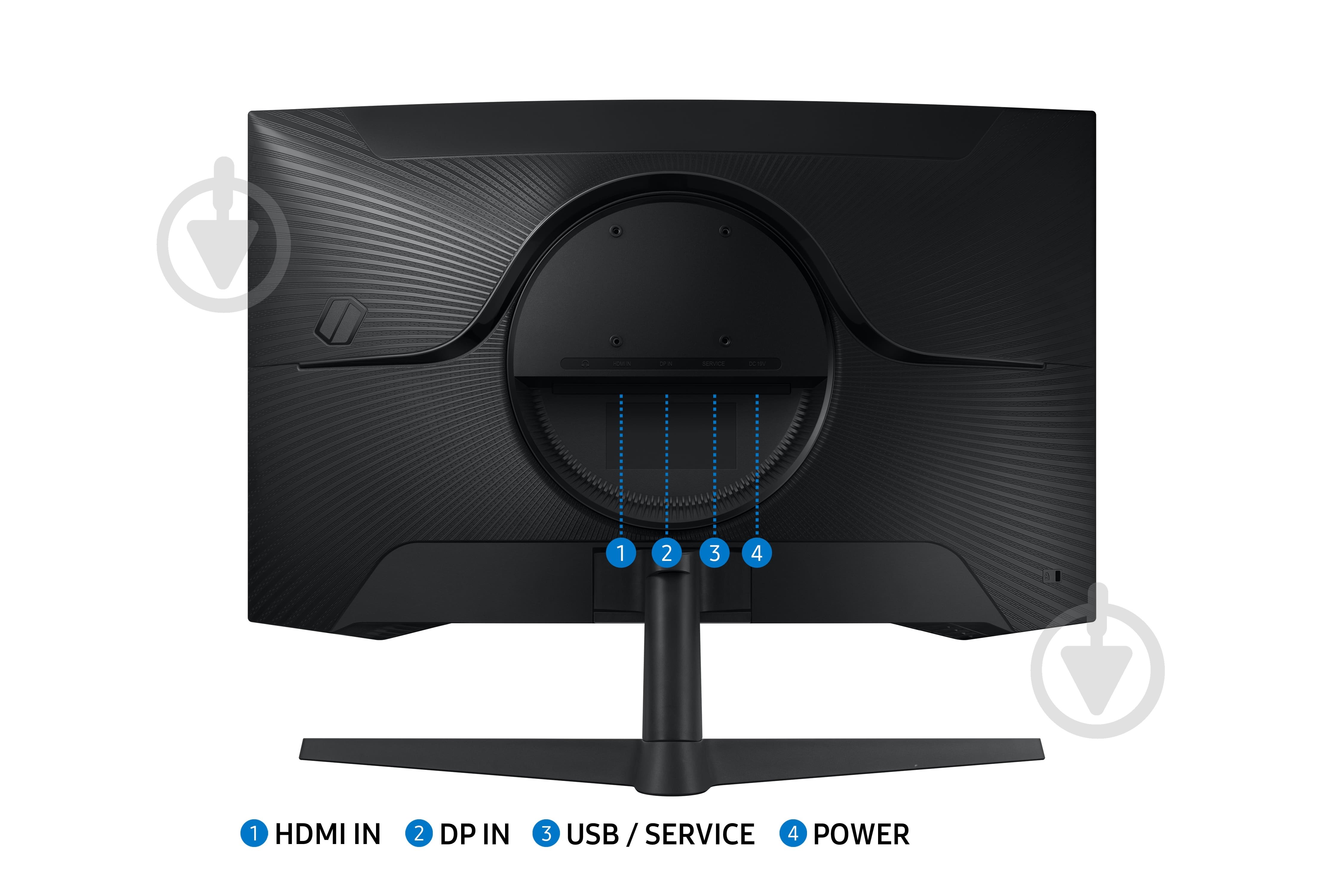 Монітор Samsung Odyssey G5 S27CG550 Black 27" (LS27CG550EIXCI) - фото 17