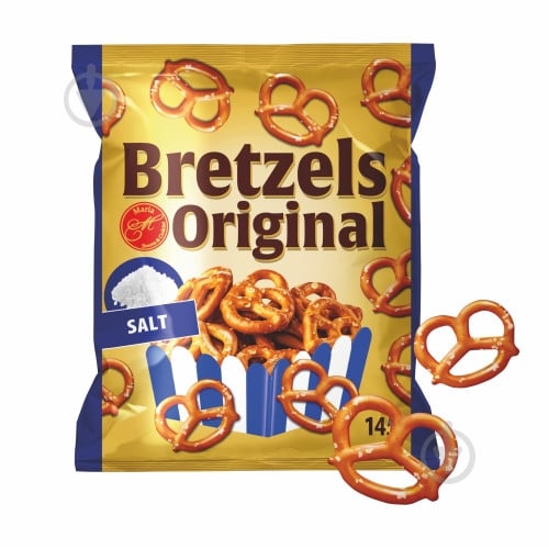 Крекер Марія Bretzels Original salt 145 г - фото 1