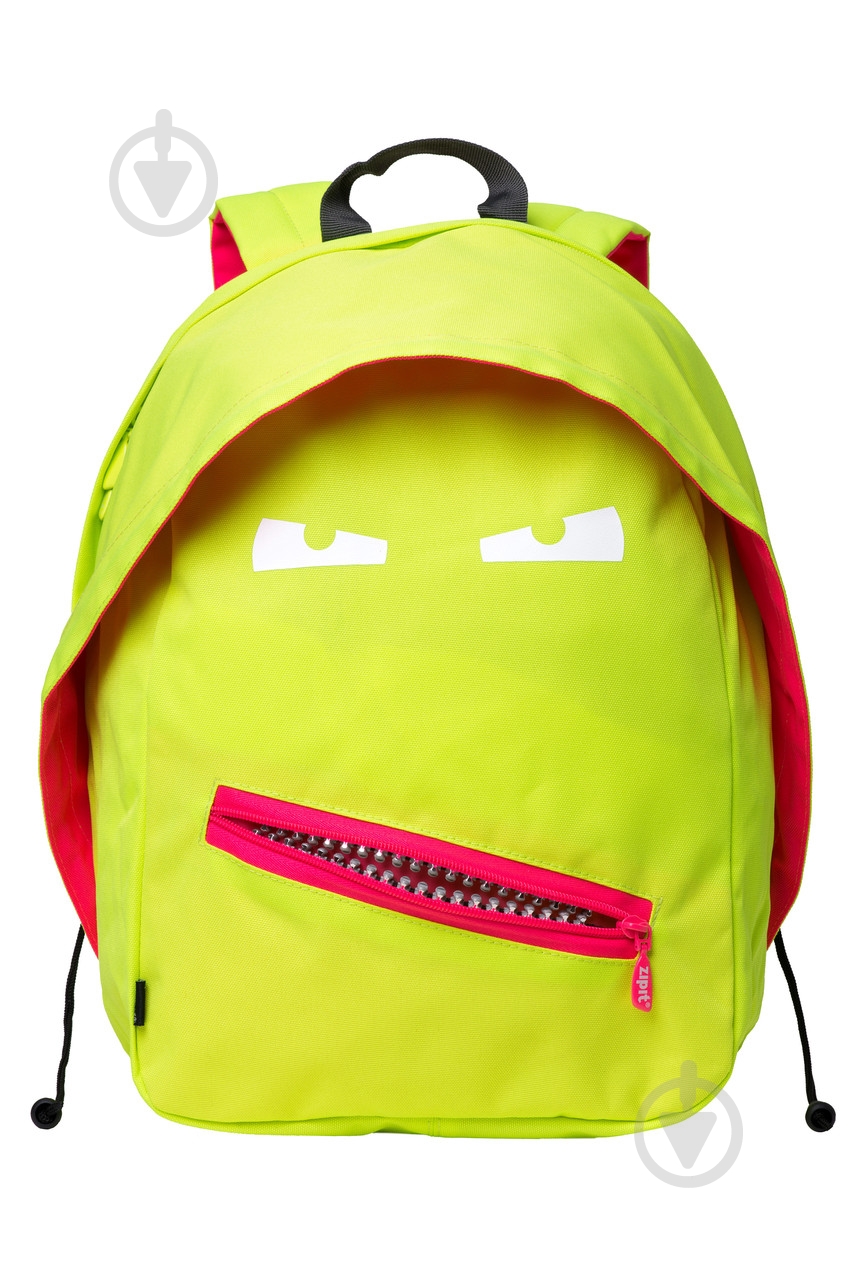 Рюкзак Zipit Grillz Bright Lime ZBPL-GR-3 - фото 1 Рюкзак Zipit Grillz Bright Lime ZBPL-GR-3 - фото 1
