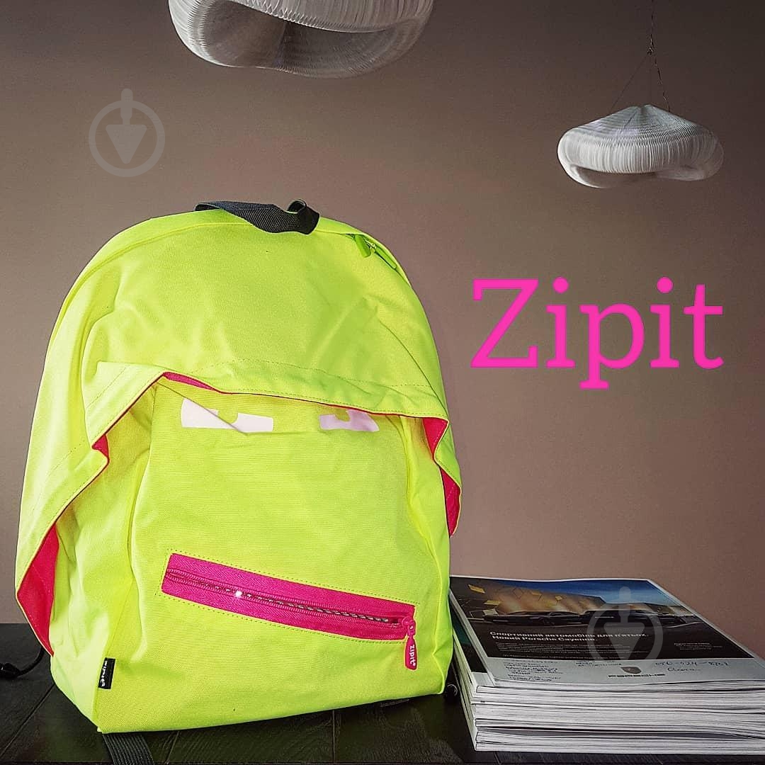 Рюкзак Zipit Grillz Bright Lime ZBPL-GR-3 - фото 7 Рюкзак Zipit Grillz Bright Lime ZBPL-GR-3 - фото 7