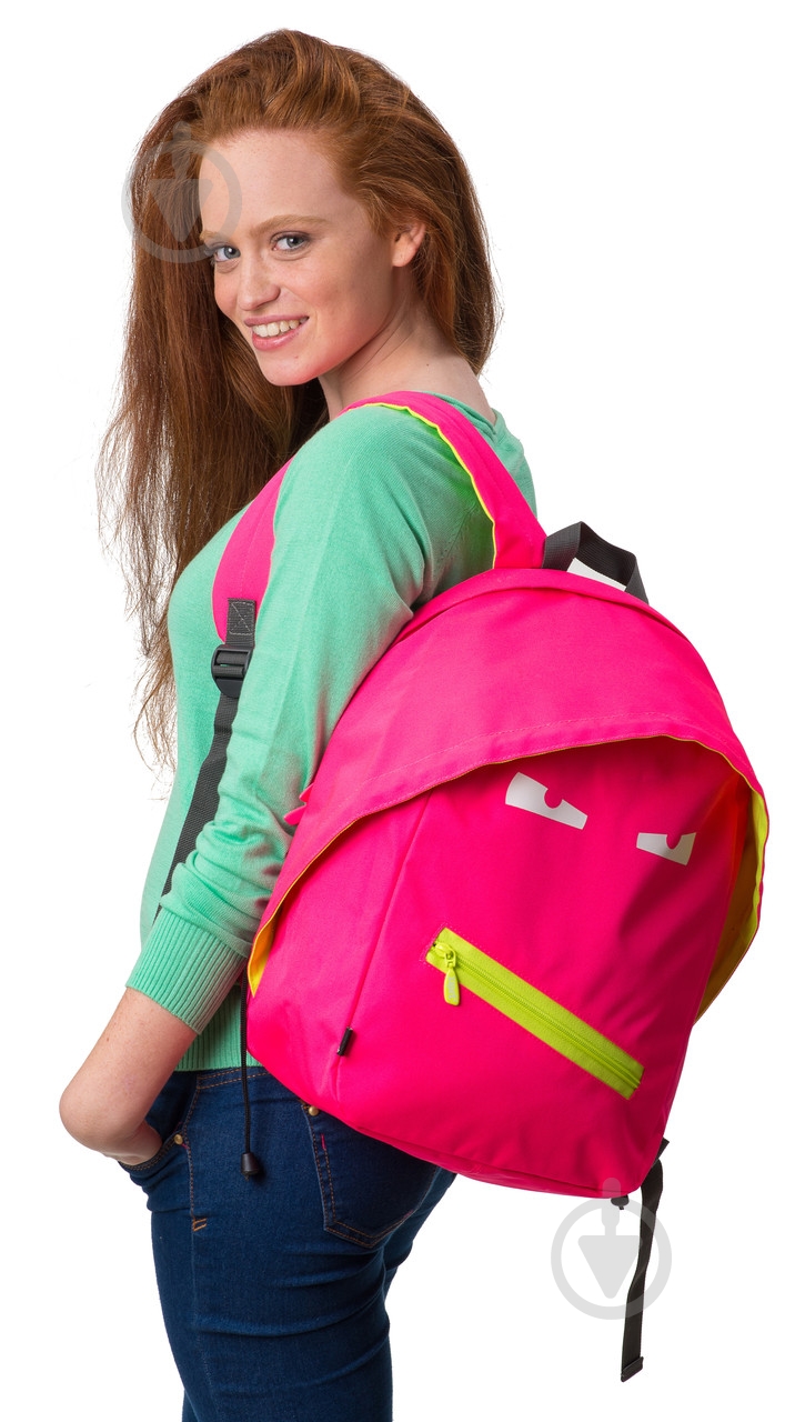 Рюкзак Zipit Grillz Neon Pink ZBPL-GR-4 - фото 2 Рюкзак Zipit Grillz Neon Pink ZBPL-GR-4 - фото 2
