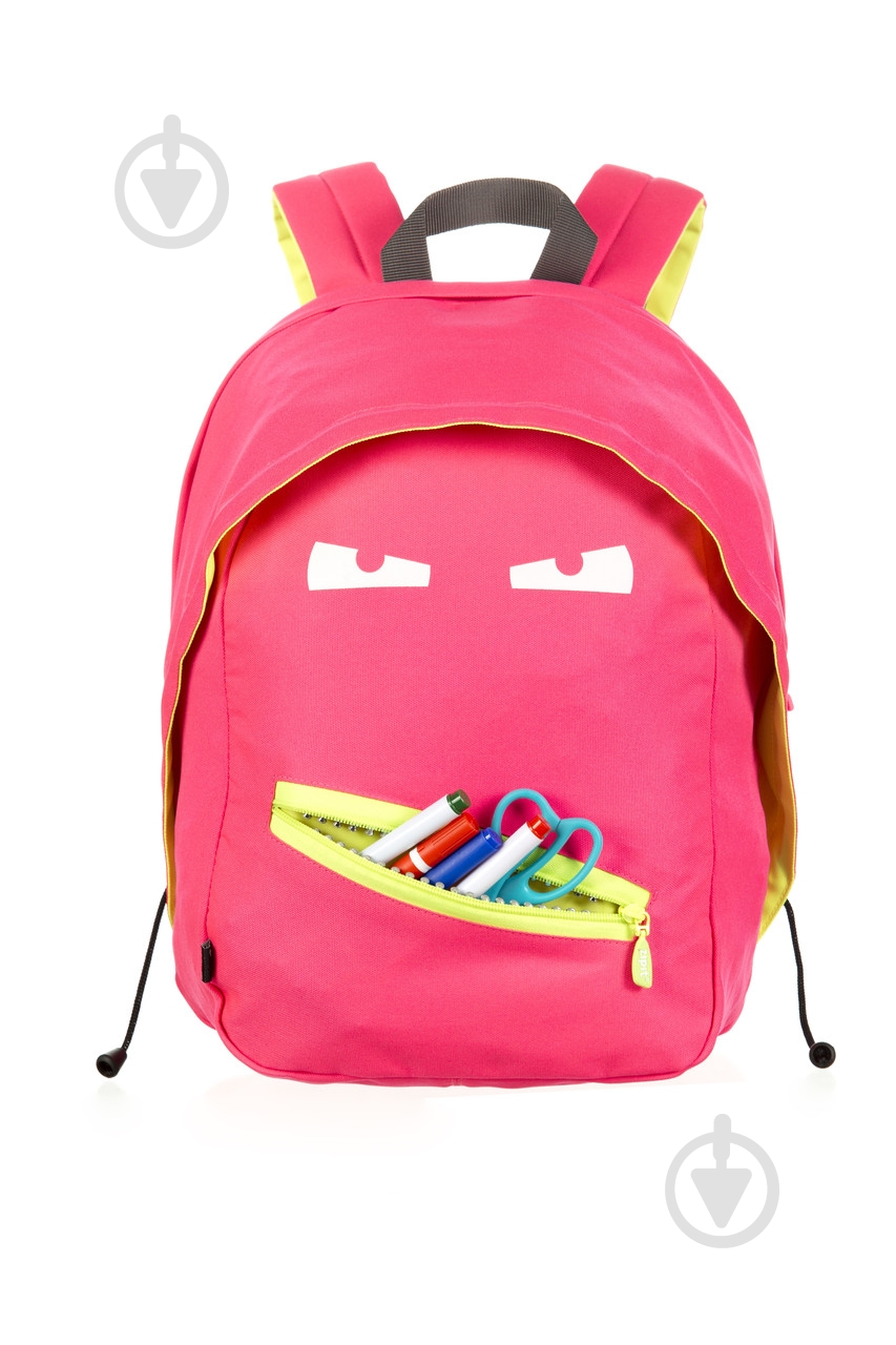 Рюкзак Zipit Grillz Neon Pink ZBPL-GR-4 - фото 6 Рюкзак Zipit Grillz Neon Pink ZBPL-GR-4 - фото 6