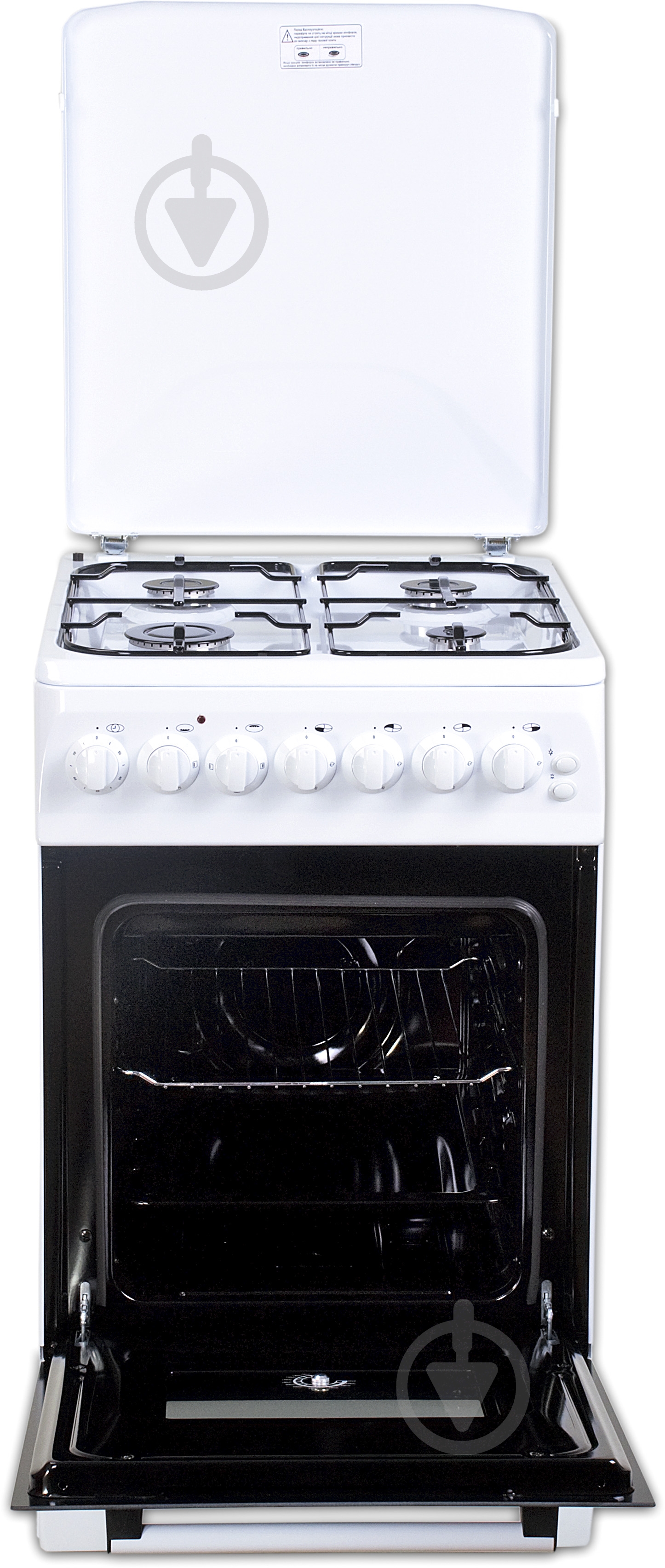 Плита газовая KLASS T 5401 M2 White - фото 4