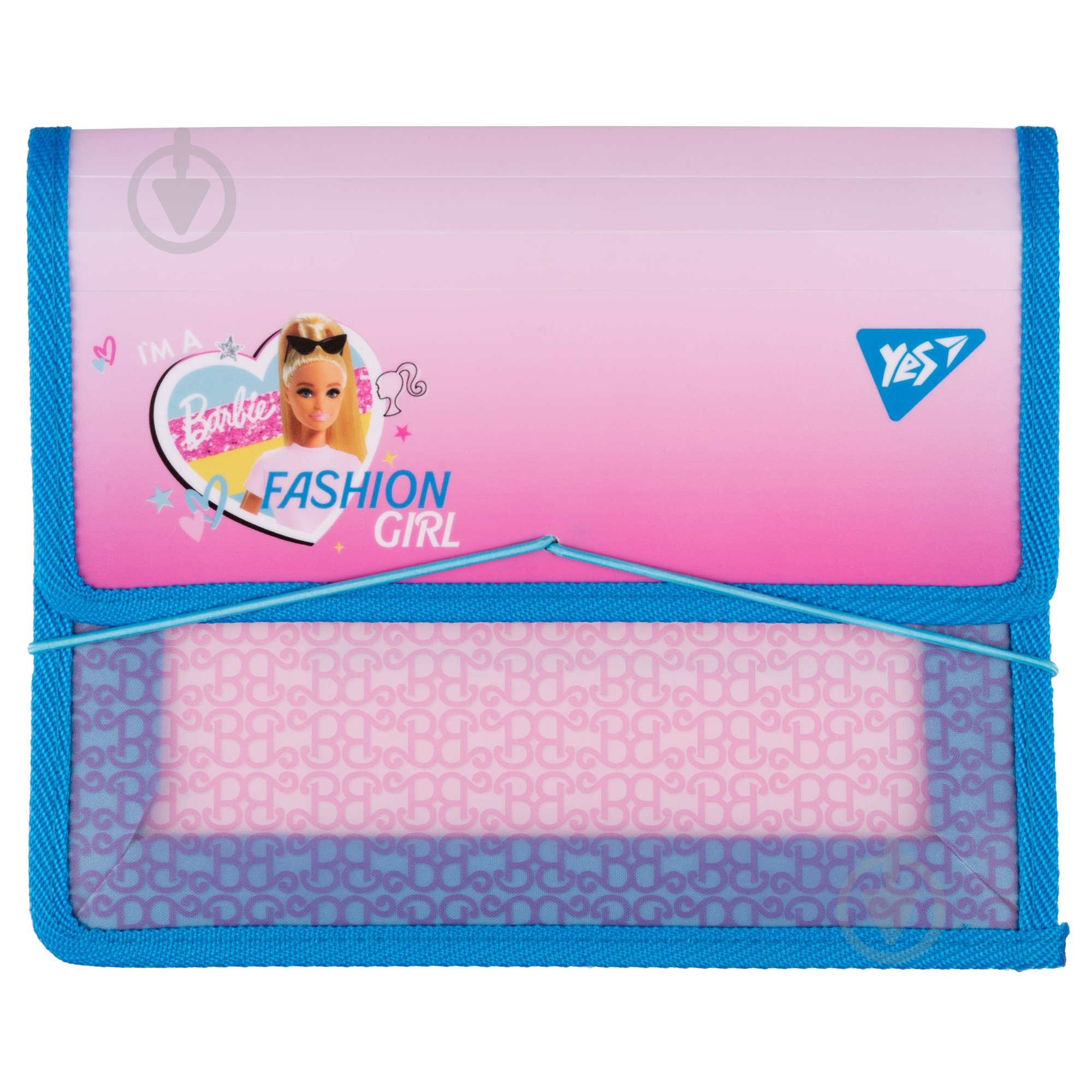 Папка на резинке Barbie розовый В5 YES 492211 - фото 1