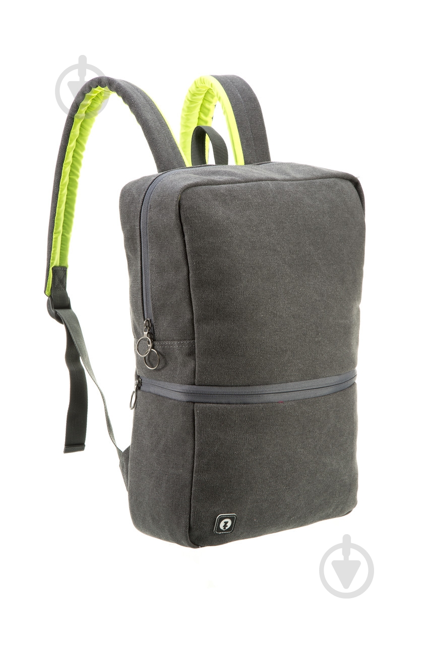 Рюкзак Zipit Reflecto Grey & Green - фото 2 Рюкзак Zipit Reflecto Grey & Green - фото 2
