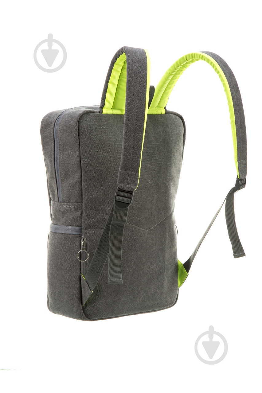 Рюкзак Zipit Reflecto Grey & Green - фото 4 Рюкзак Zipit Reflecto Grey & Green - фото 4
