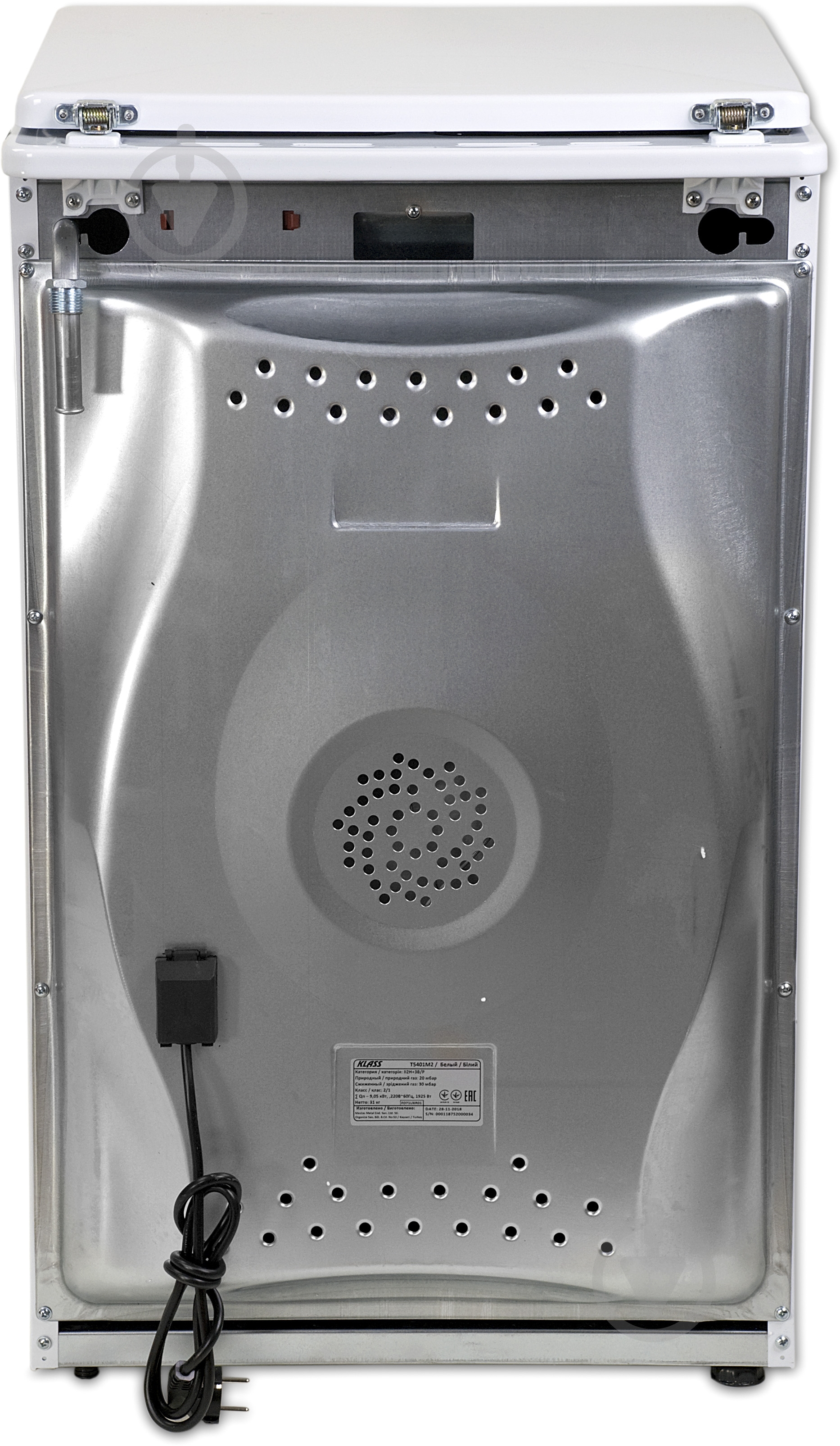 Плита комбинированная KLASS T 5408 E2 White - фото 11