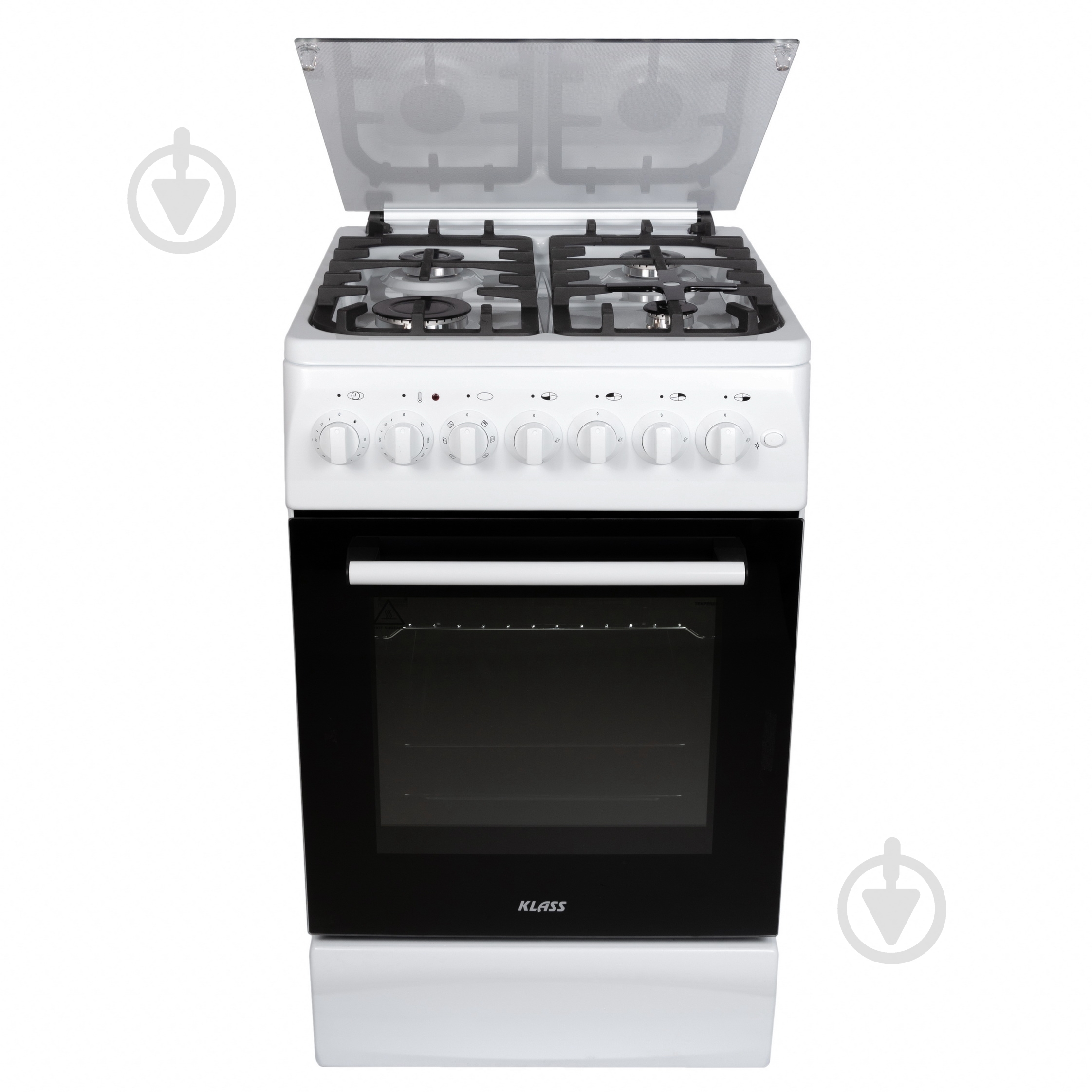 Плита комбинированная KLASS T 5408 E2 White - фото 1