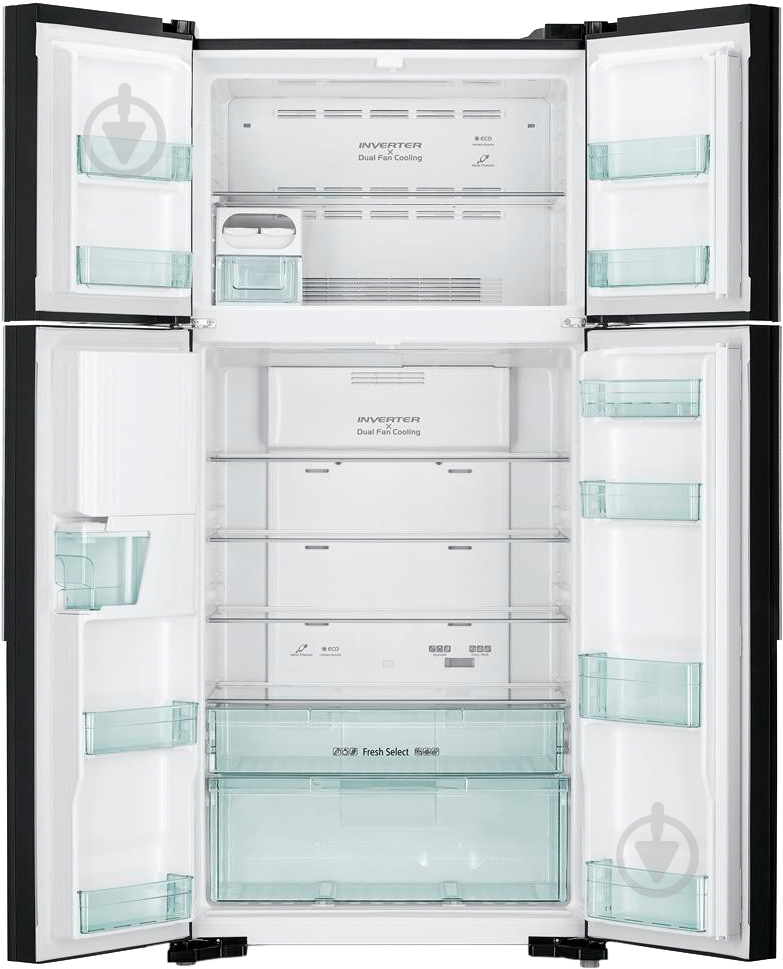 Холодильник Hitachi R-W660PUC7GBK - фото 2