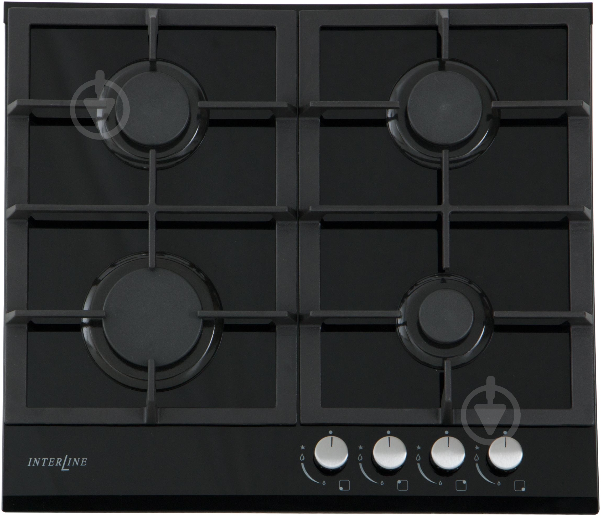 Варочная поверхность газовая Interline TQ 6420 BK - фото 1