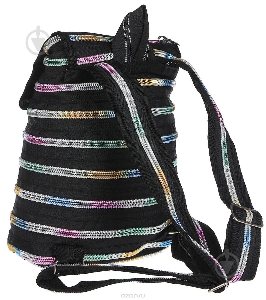 Рюкзак детский Zipit Zipper Black&Rainbow Teeth ZBPL-10 - фото 2 Рюкзак детский Zipit Zipper Black&Rainbow Teeth ZBPL-10 - фото 2