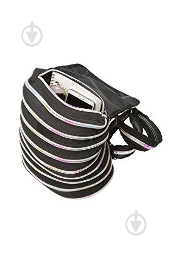 Рюкзак детский Zipit Zipper Black&Rainbow Teeth ZBPL-10 - фото 3 Рюкзак детский Zipit Zipper Black&Rainbow Teeth ZBPL-10 - фото 3