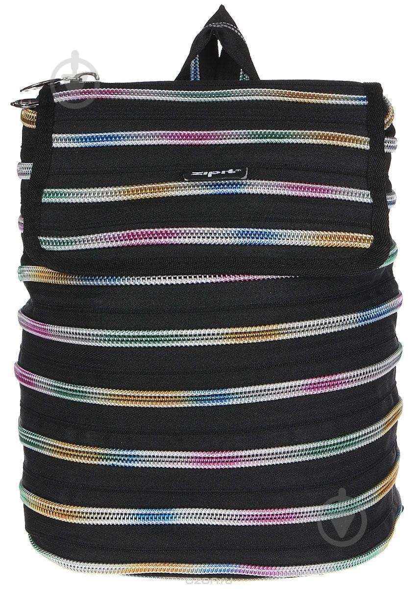 Рюкзак детский Zipit Zipper Black&Rainbow Teeth ZBPL-10 - фото 4 Рюкзак детский Zipit Zipper Black&Rainbow Teeth ZBPL-10 - фото 4