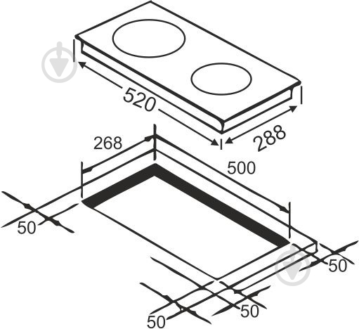 Варочная поверхность электрическая Interline VCE 320 BA - фото 3