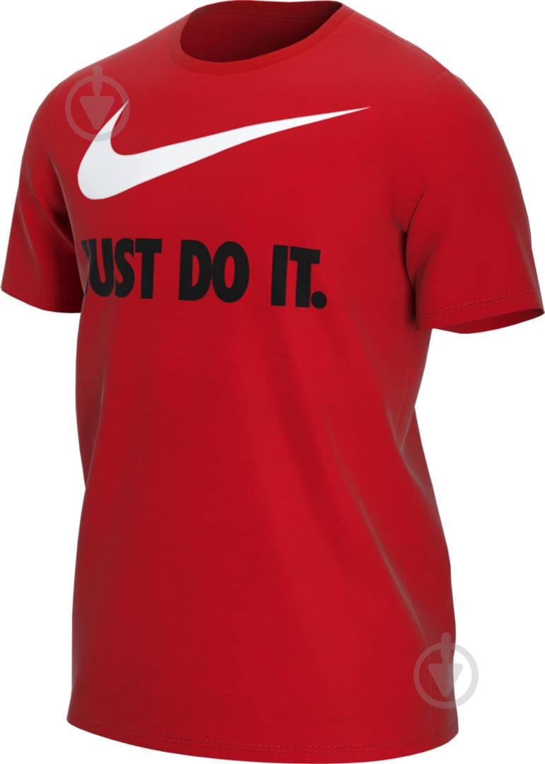 Футболка Nike M NSW TEE NEW JDI SWOOSH FS BV0623-657 р.M красный - фото 1