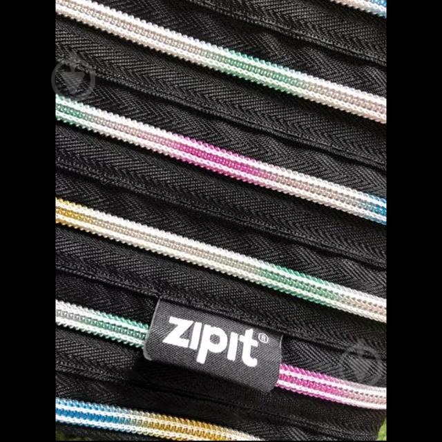 Сумка через плече Zipit Medium Black&Rainbow Teeth - фото 10 Сумка через плече Zipit Medium Black&Rainbow Teeth - фото 10