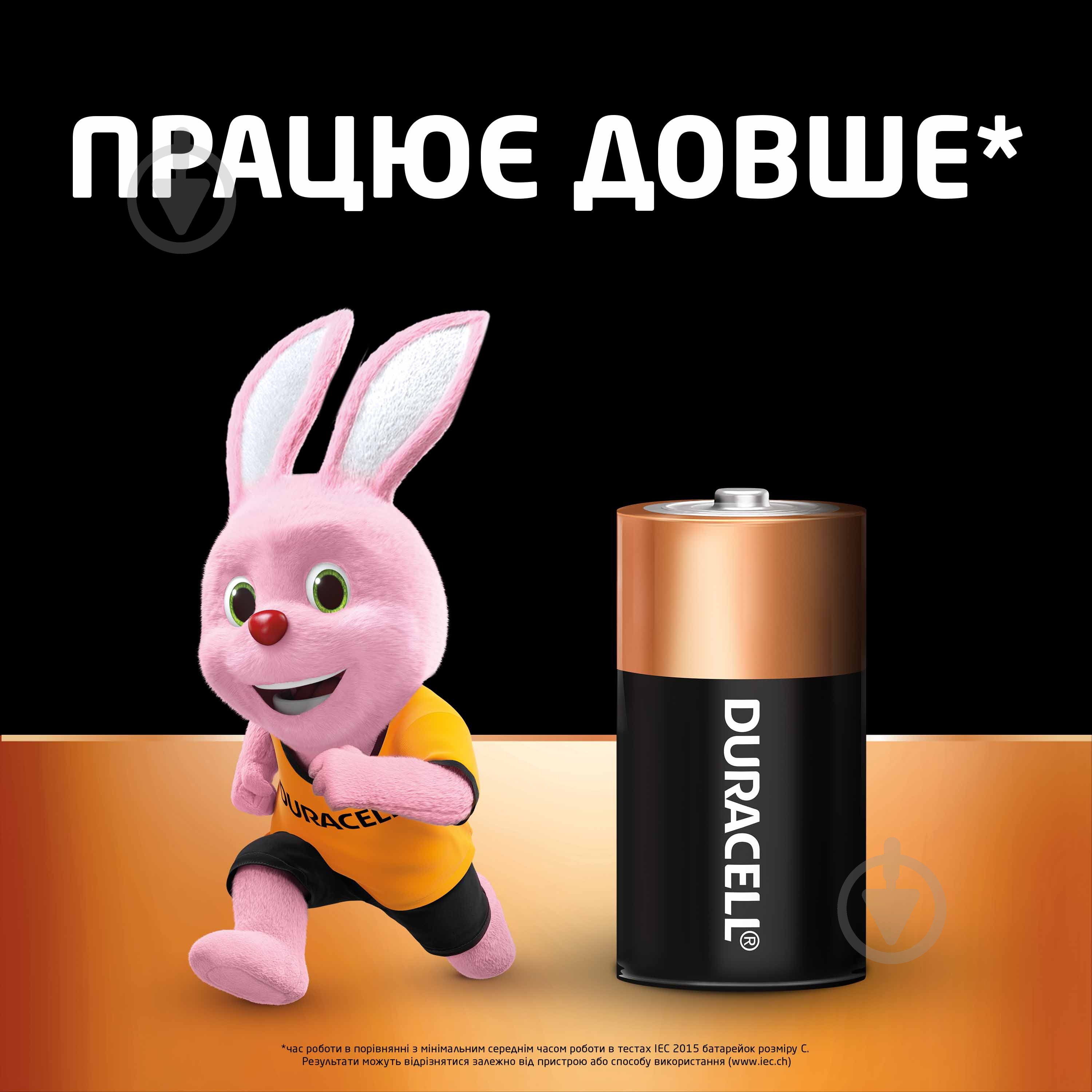 Батарейки лужні Duracell C (R14, 343) 2 шт. (81545437;Б0014054) - фото 3
