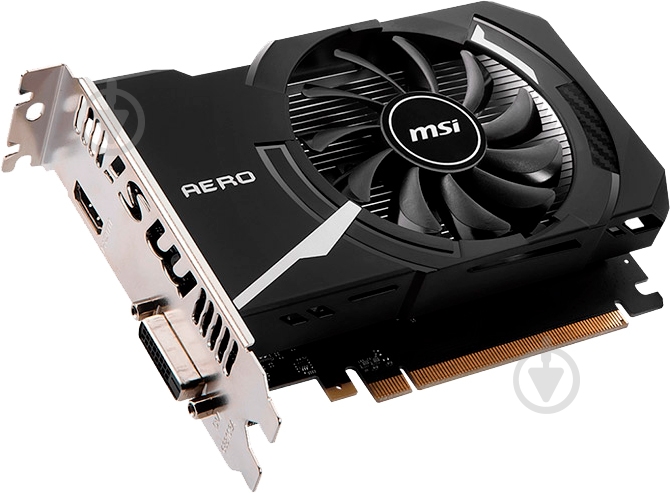 MSI GeForce GT 1030 Aero ITX DDR4 2GB 64bit (GT 1030 AERO ITX 2GD4 OC) - фото 2