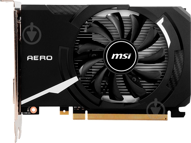 MSI GeForce GT 1030 Aero ITX DDR4 2GB 64bit (GT 1030 AERO ITX 2GD4 OC) - фото 1